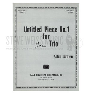 Brown, A.-Untitled Piece for Jazz Trio-V/DS/CB