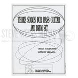Kurzdorfer-Three Solos for Bass Guitar and Drum Set-DS/BGT