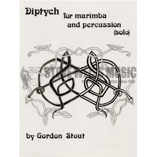 Stout-Diptych for Marimba and Percussion Solo-P/V/M