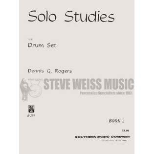 Rogers-Solo Studies for Drum Set Book 2