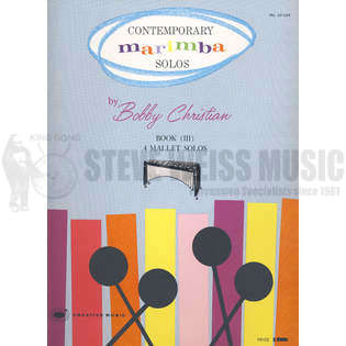 Christian-Contemporary Marimba Solos Bk. 3