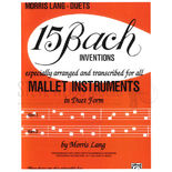 Bach-Fifteen Bach Inventions arranged Lang-2Mall. inst.