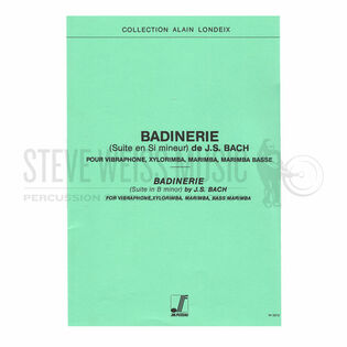 Bach-Badinerie (Suite In B Minor) -Londeix-V/X/2M