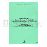 Bach-Badinerie (Suite In B Minor) -Londeix-V/X/2M