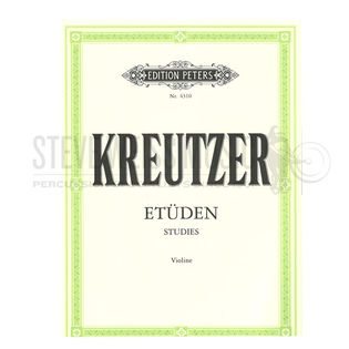 Kreutzer-42 Etuden (Capricen) for Violin Solo