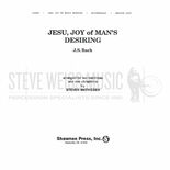 Bach-Jesu, Joy of Man's Desiring (SP)-Mathiesen-2M/V