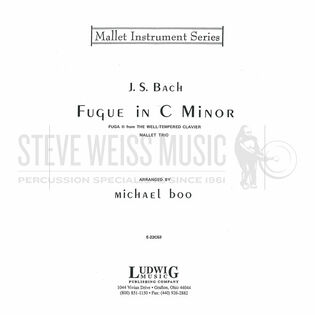 Bach-Fugue in C Minor from WTC arr. Boo-Mal