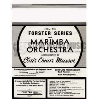 Barnby-Sweet and Low/My Old Kentucky Home arr. Musser (P)-5M