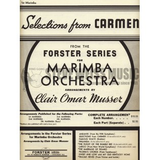 Bizet-Selections from Carmen arr.Musser (P)