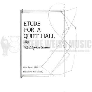 Deane-Etude for a Quiet Hall-M