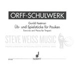 Keetman-Exercises and Pieces Timpani