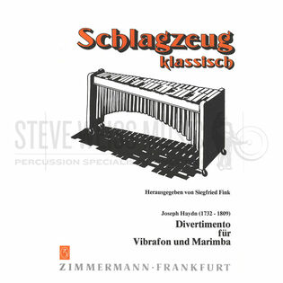 Haydn-Divertimento for Vibraphone and Marimba-M/V