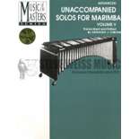 Cirone-Unaccompanied Solos for Marimba (Music of the Masters vol 5)