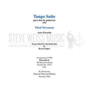 Piazzolla-Tango Suite Third Movement (SP)-2M-arr. Super