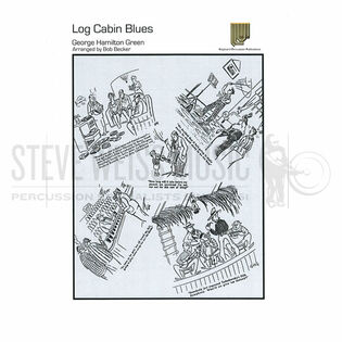 Green-Log Cabin Blues arr. Becker (SP)-X/4M