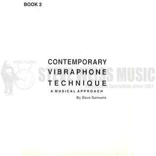 Samuels-Contemporary Vibraphone Technique Book 2 (w/CD)