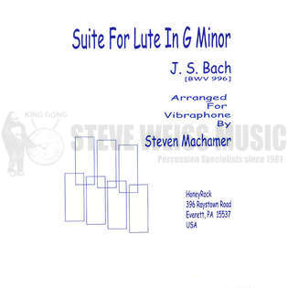 Bach-Suite for Lute in g minor arr. Machamer-V