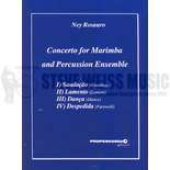 Rosauro-Concerto for Marimba and Percussion Ensemble (SP)-P/DS/4T/X/V/M