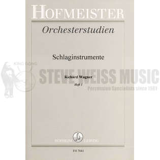 Wagner/Behsing-vol. 1 Timpani & Percussion Excerpts