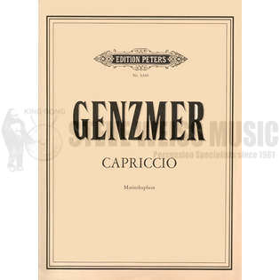 Genzmer-Capriccio for Marimba