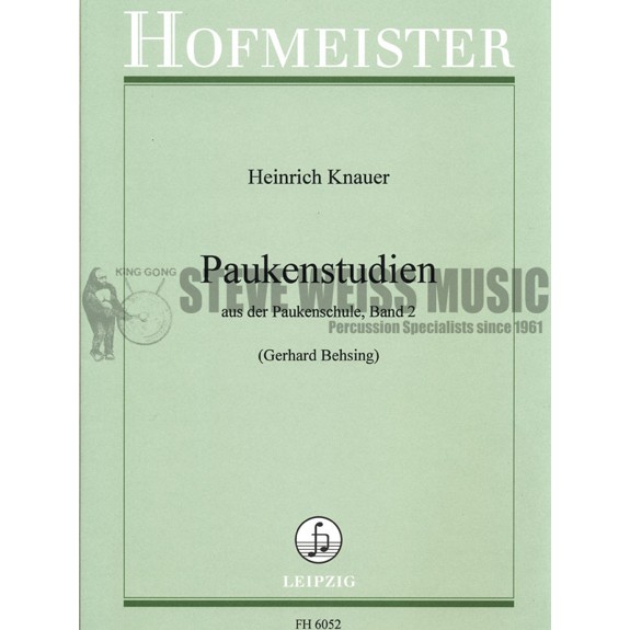 Timpani Method Books Steve Weiss Music List All