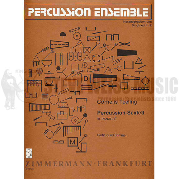 Percussion Sextet 3. Panache by Cornelis Teeling Steve Weiss Music