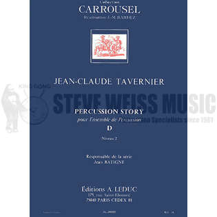 Tavernier-Percussion Story D (2S)-P/X/B/V/T