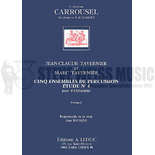 Tavernier-Cinq Ensembles de Percussion Etude #4