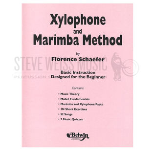 Schaefer-Xylophone and Marimba Method (Vol 1)