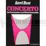 Husa-Concerto/Perc/Wind Ens (SP) -P/3T/V/M/X/2B/2C-Wind Ensemble
