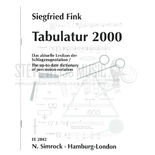 Fink-Tabulatur 2000