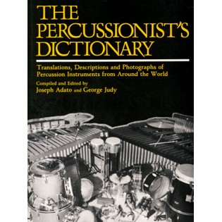 Adato/Judy-Percussionist's Dictionary