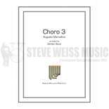 Marcellino-Choro 3 arr. Stout - M