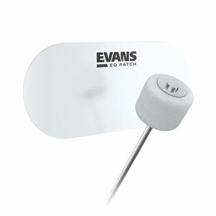 Evans EQ Bass Drum Patch - Plastic Double Pedal