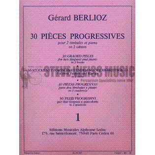 Berlioz-30 Graded Pieces Bk 1-2T-PN