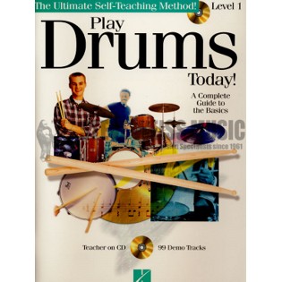 Schroedl-Play Drums Today! pack (includes book, CD and DVD)