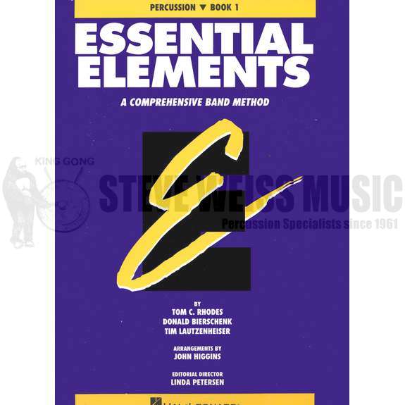 LautzenheiserEssential ElementsPercussion Book 1 Steve Weiss Music