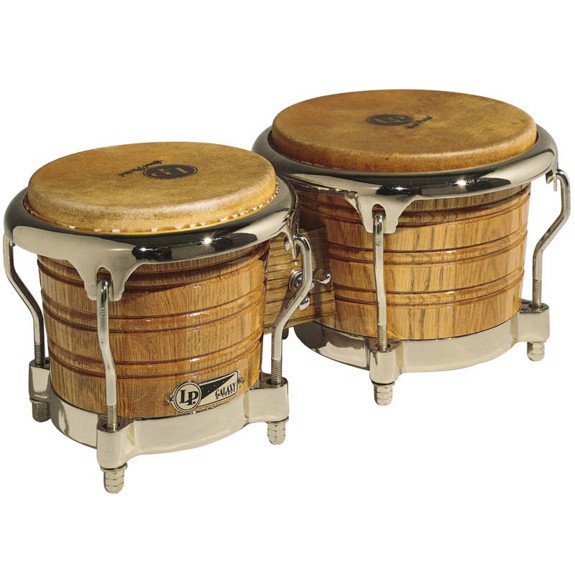 LP Galaxy Giovanni Series Wood Bongos Bongos World Percussion