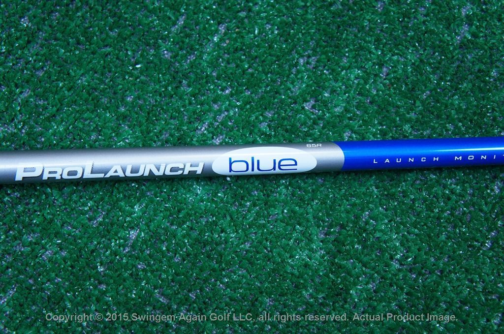 GRAFALLOY PROLAUNCH BLUE 65R REGULAR FLEX WOOD SHAFT TAYLORMADE R11 TIP