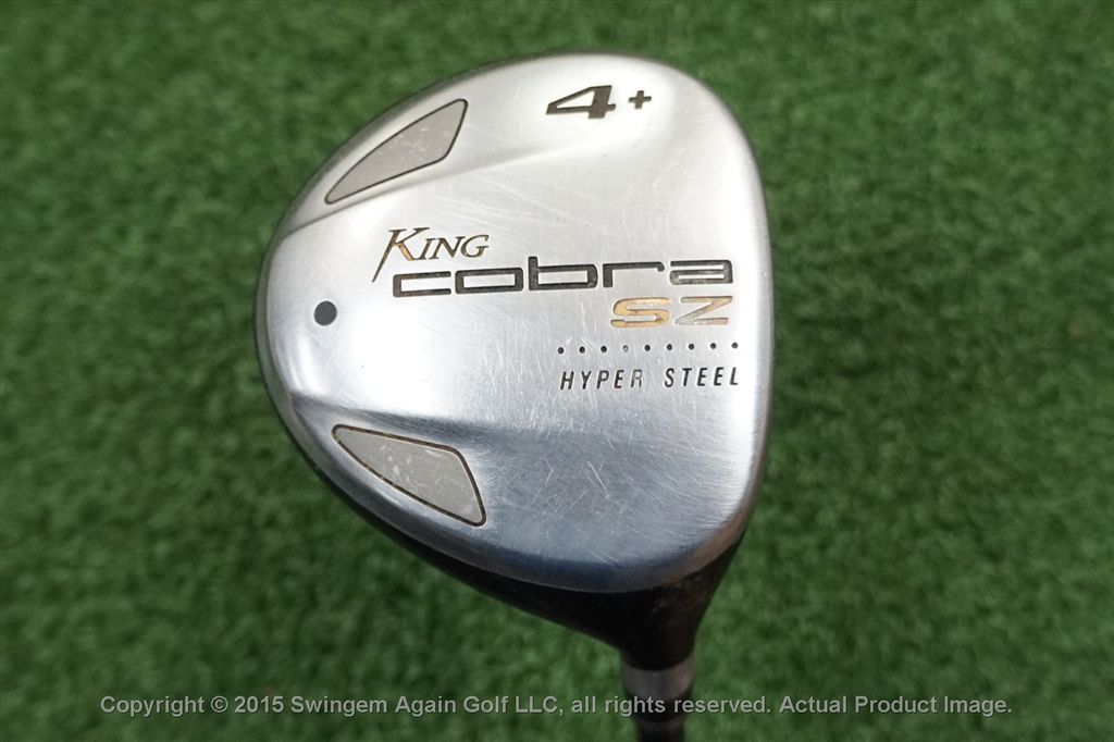 King Cobra Sz Hyper Steel 4+ Fairway Wood Aldila Graphite Stiff Flex