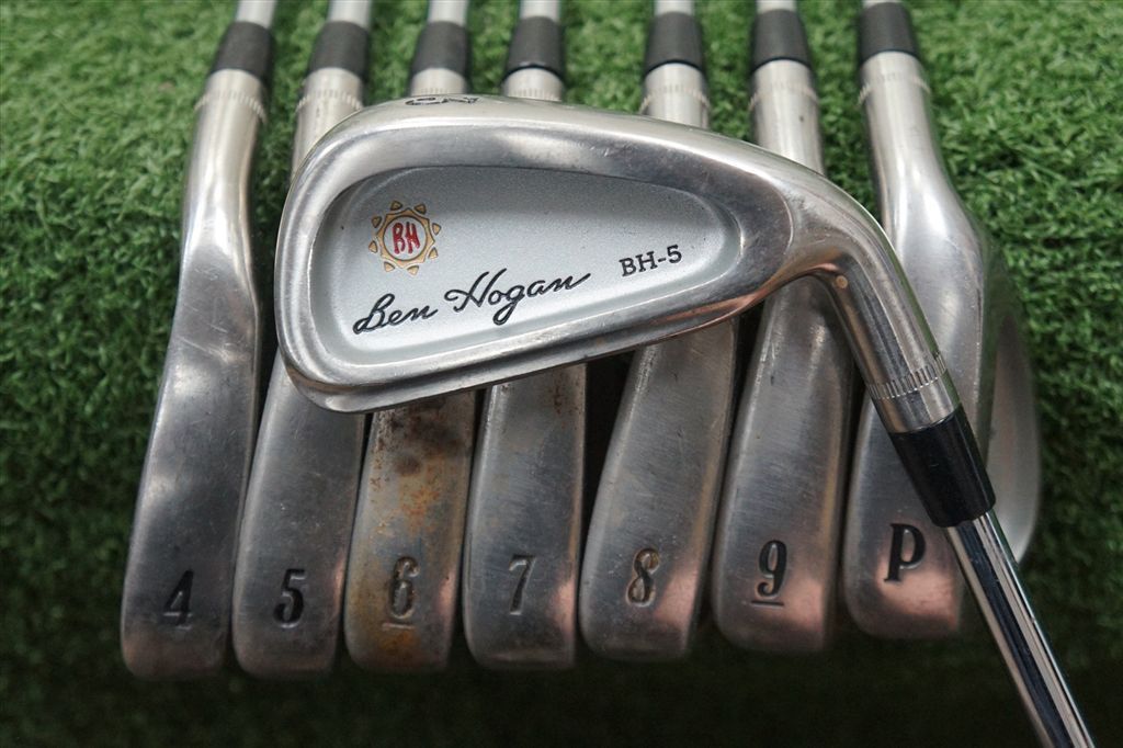 BEN HOGAN BH5 Irons Iron Set 3PW APEX Steel Shaft STIFF FLEX w146936