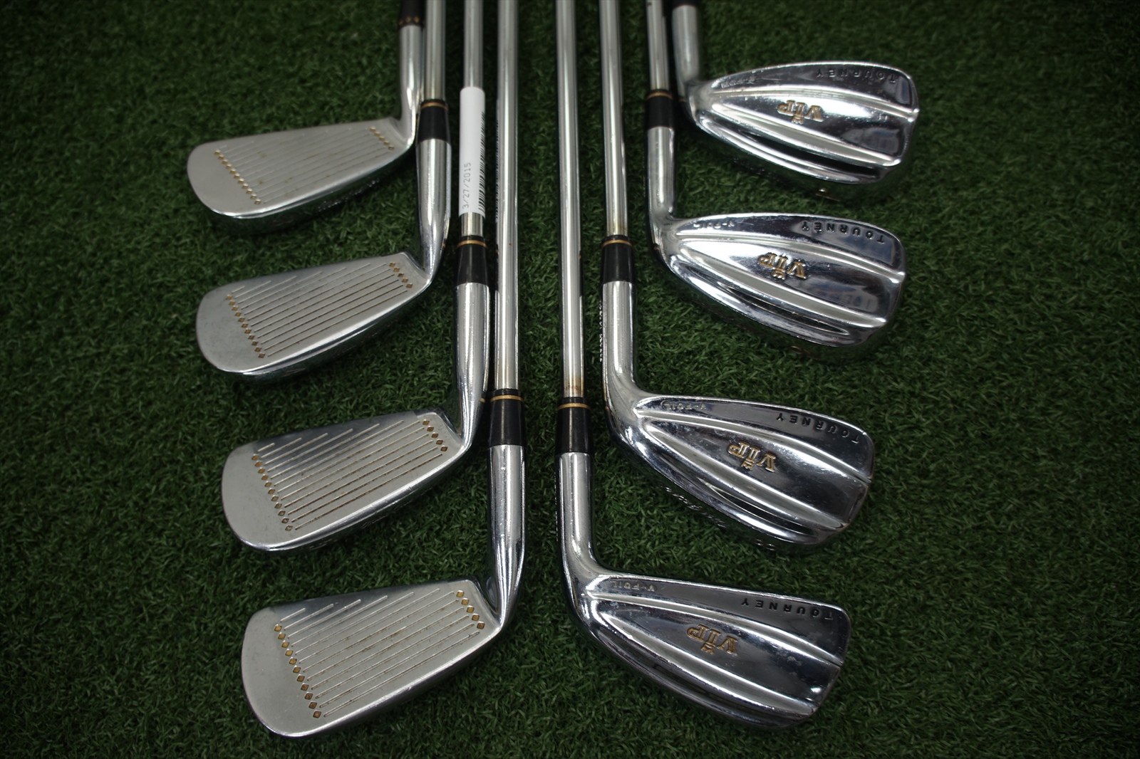 MacGregor Tourney VFoil VIP 3PW Irons Set Steel XStiff Flex 147289