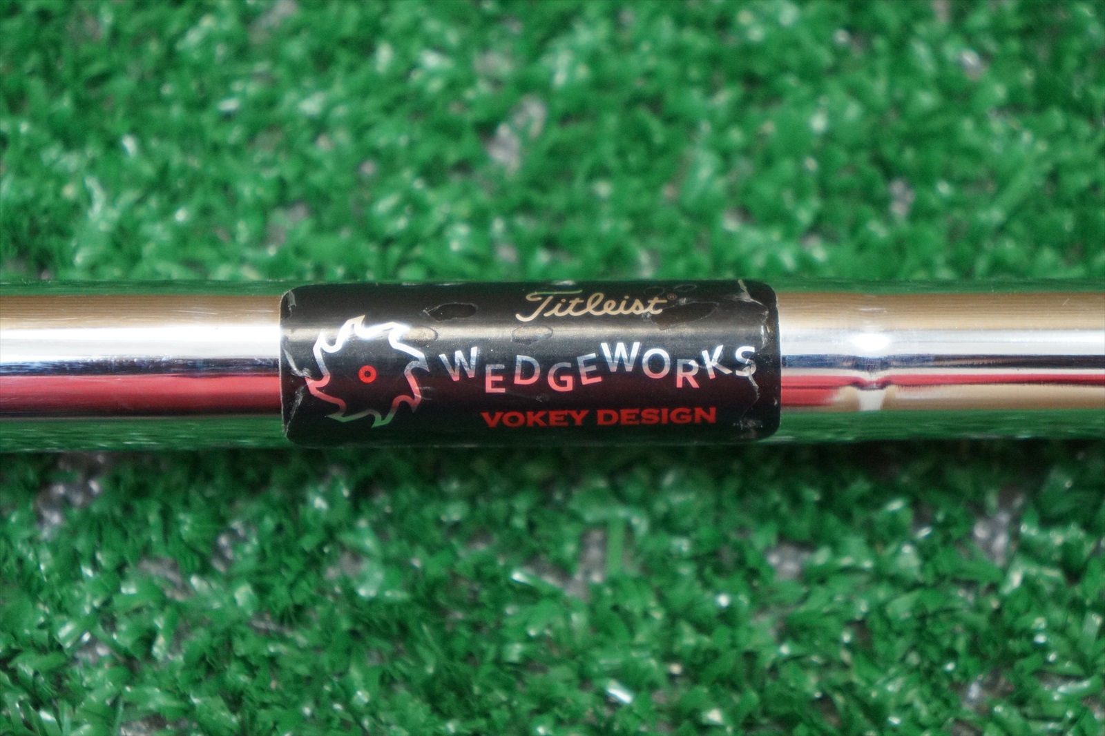 Steel 60* Wedge Shaft Pull Iomic Grip Titleist Wedgeworks Vokey Design Sticker eBay