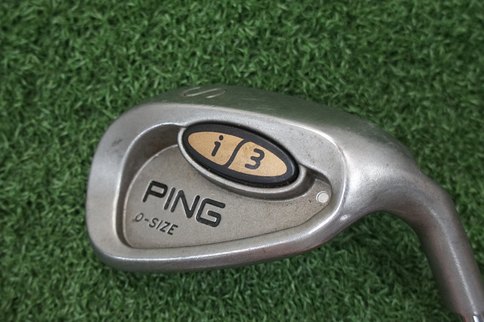 Ping i3 OSize White Dot Sand Wedge SW Steel Shaft Stiff Flex 157296