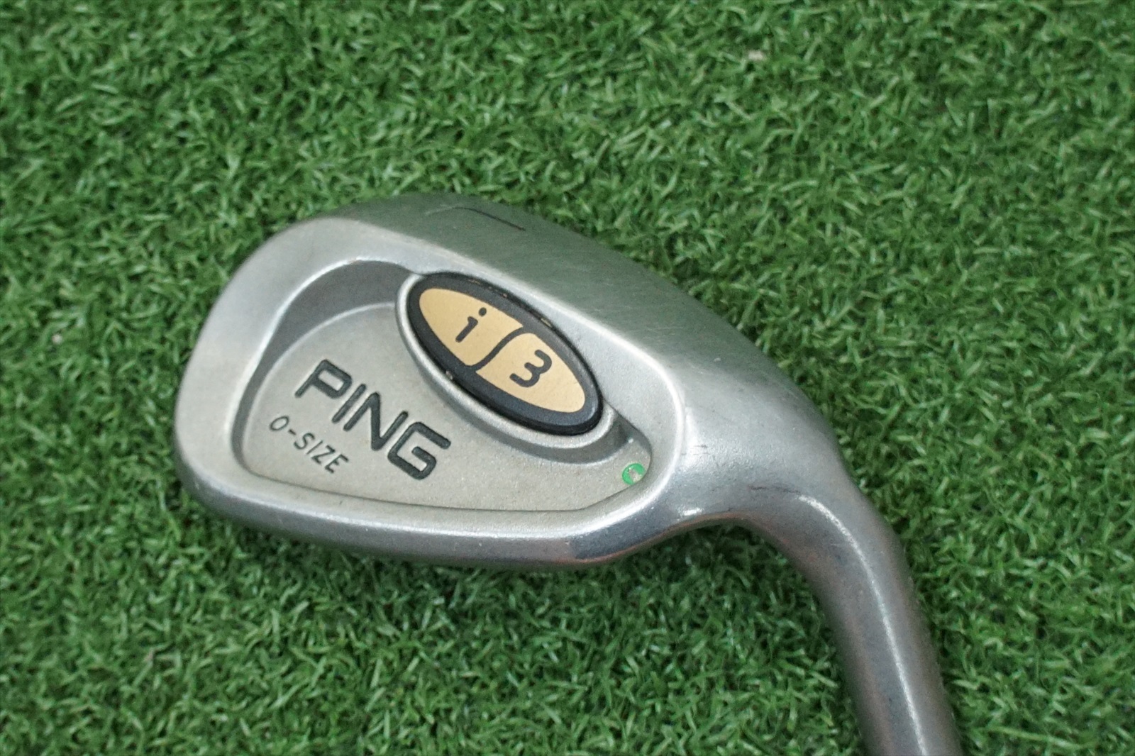 Ping i3 OSize Green Dot Lob Wedge Steel Stiff Flex Good 158841 Used