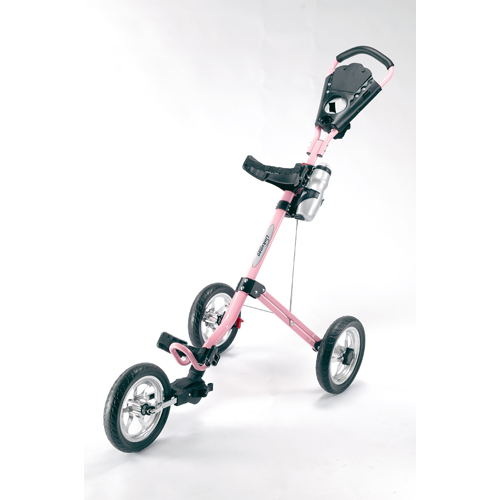NEW 16' PINK LINKSMAN GOLF LADY X7 3 SPEED LITE THREE WHEEL GOLF PUSH