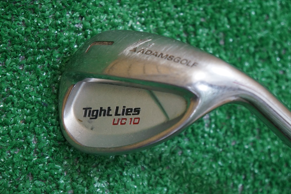 Adams Tight Lies UC 10 Lob Wedge Steel Shaft Stiff Flex Good 200826