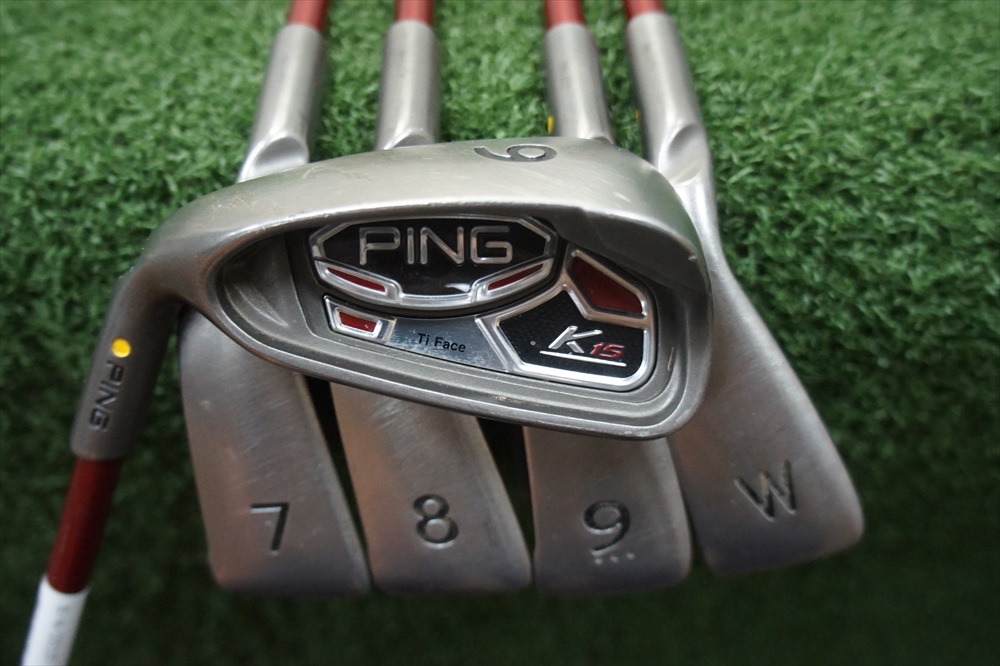 LH Ping K15 Yellow Dot 6PW Iron Set Graphite Soft Regular Senior