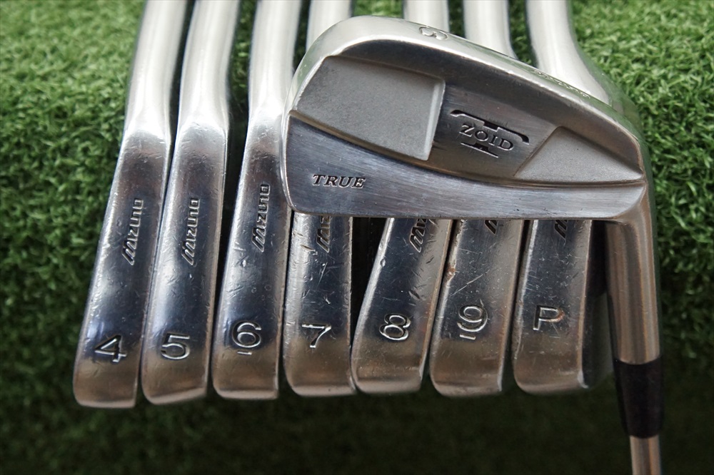 Mizuno TZoid True 3PW Irons Iron Set STeel Stiff Flex Very Good
