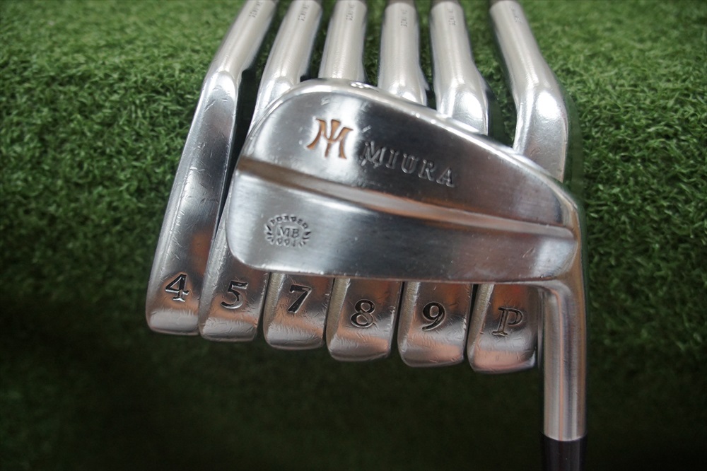 Miura Genuine MB 001 Steel Iron Set Stiff Irons 4PW +1" 0257292